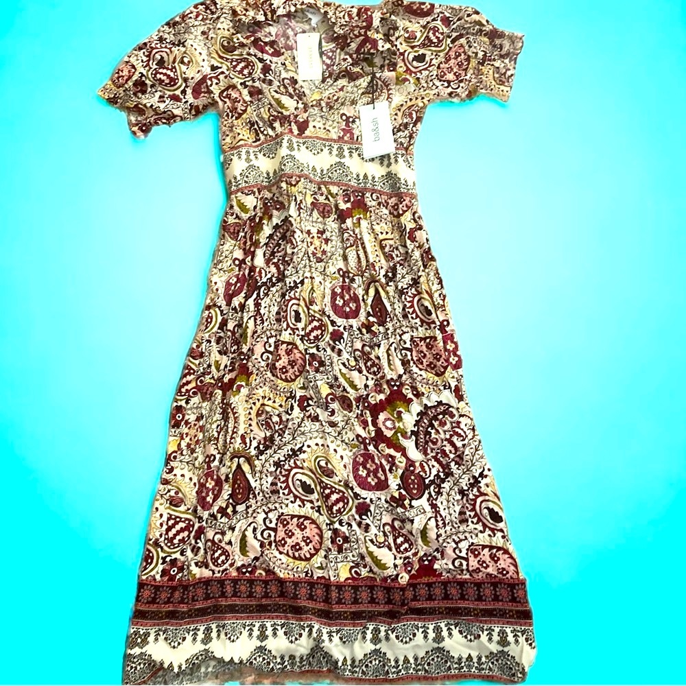 Ba&sh ZAEL dress- NWT, size XS, BEAUTIFUL!